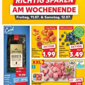 Jacobs Barista Crema für 10,99€ nur am 11. & 12.07. mit KauflandCard