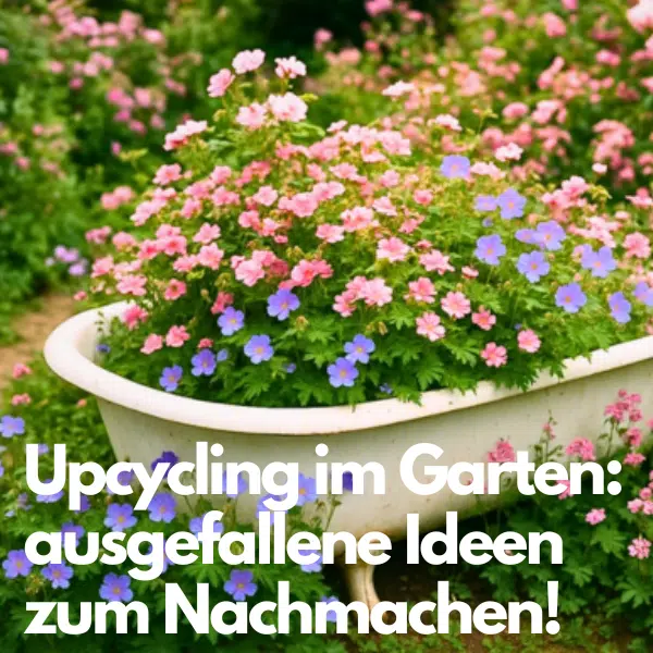 Upcycling im Garten: kreativ &amp; super günstig! 😀