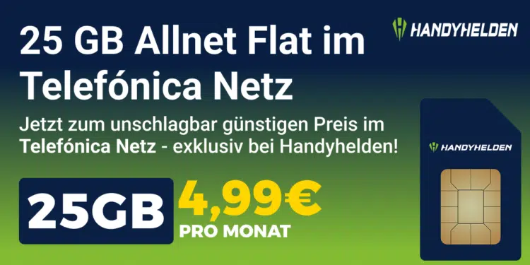 Handyhelden 25GB Allnet