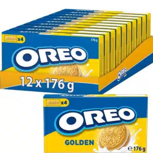 OREO Golden mit Vanillegeschmack 12 x 176g für 11,69€ (statt 23,88€) 😍 nur 97 Cent pro Packung