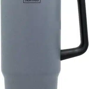 NERTHUS FIH 1441 Thermobecher, 900 ml, mit luftdichtem Deckel, mit Strohhalm und Trinkverschluss, langlebige Isolierung