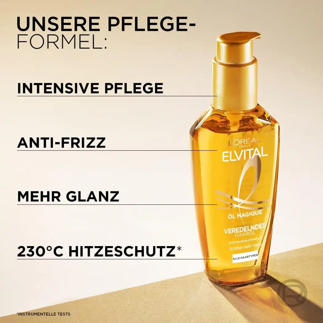 Thumbnail L'Oréal Paris Elvital Haaröl Magique für alle Haartypen 100 ml für 5,03€ (statt 6,95€)