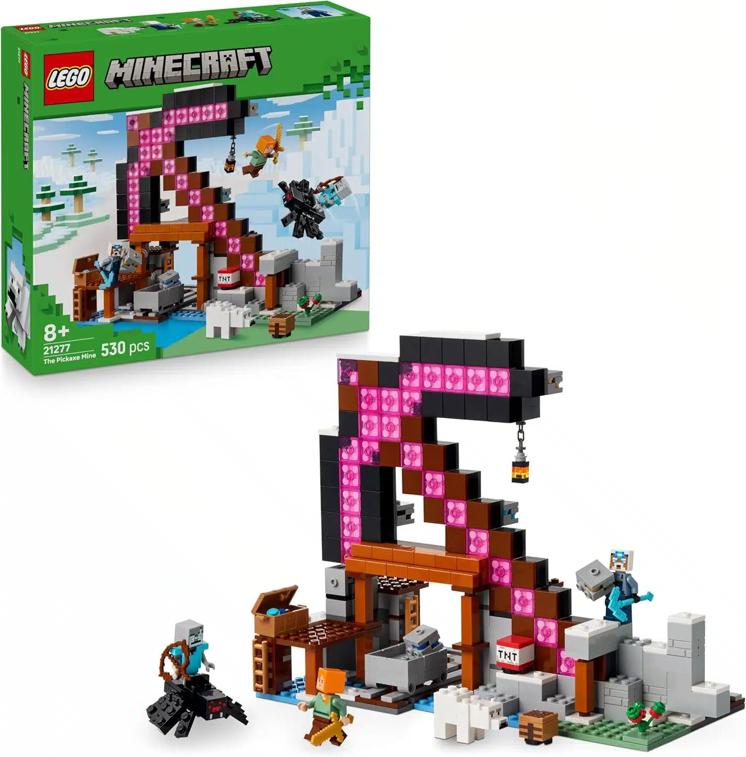 Thumbnail LEGO Minecraft - Die Spitzhackenmine für 32,99€ (statt 39€)
