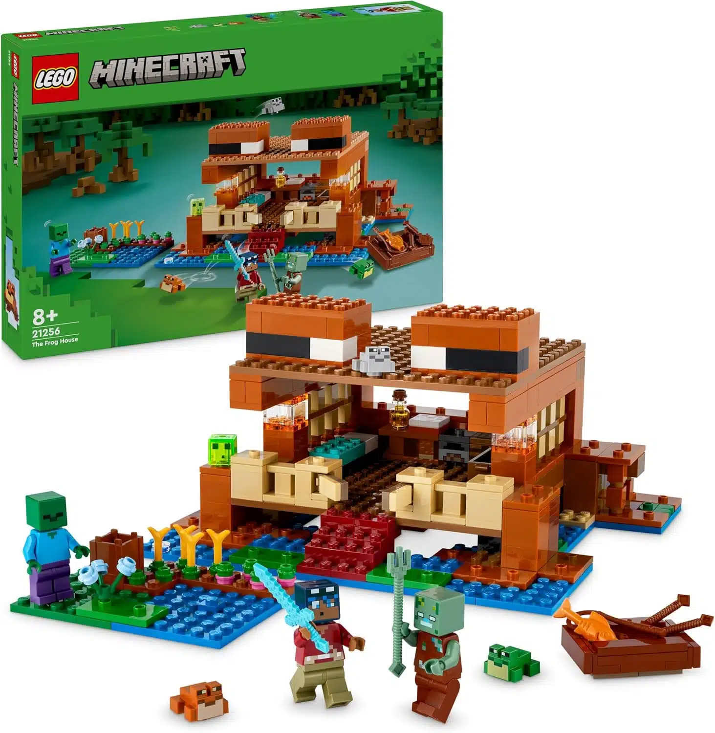 Thumbnail 🐸 LEGO Minecraft - Das Froschhaus für 32,39€ (statt 42€)
