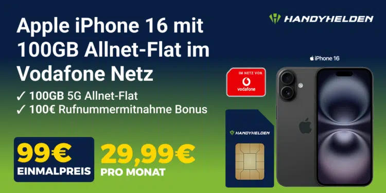 Apple iPhone 16 Handytarif