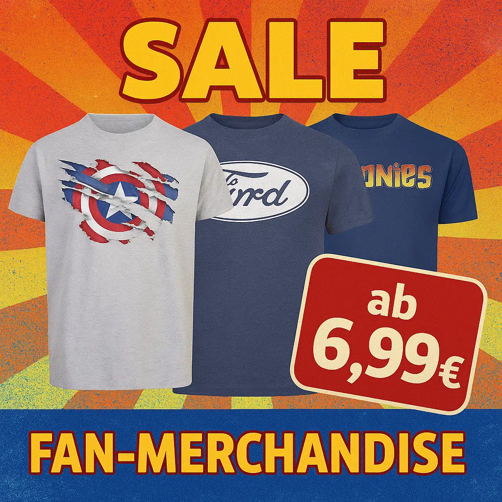 Thumbnail Sportspar Lizenz-Sale: 250+ Fanartikel &amp; Shirts ab 6,99€
