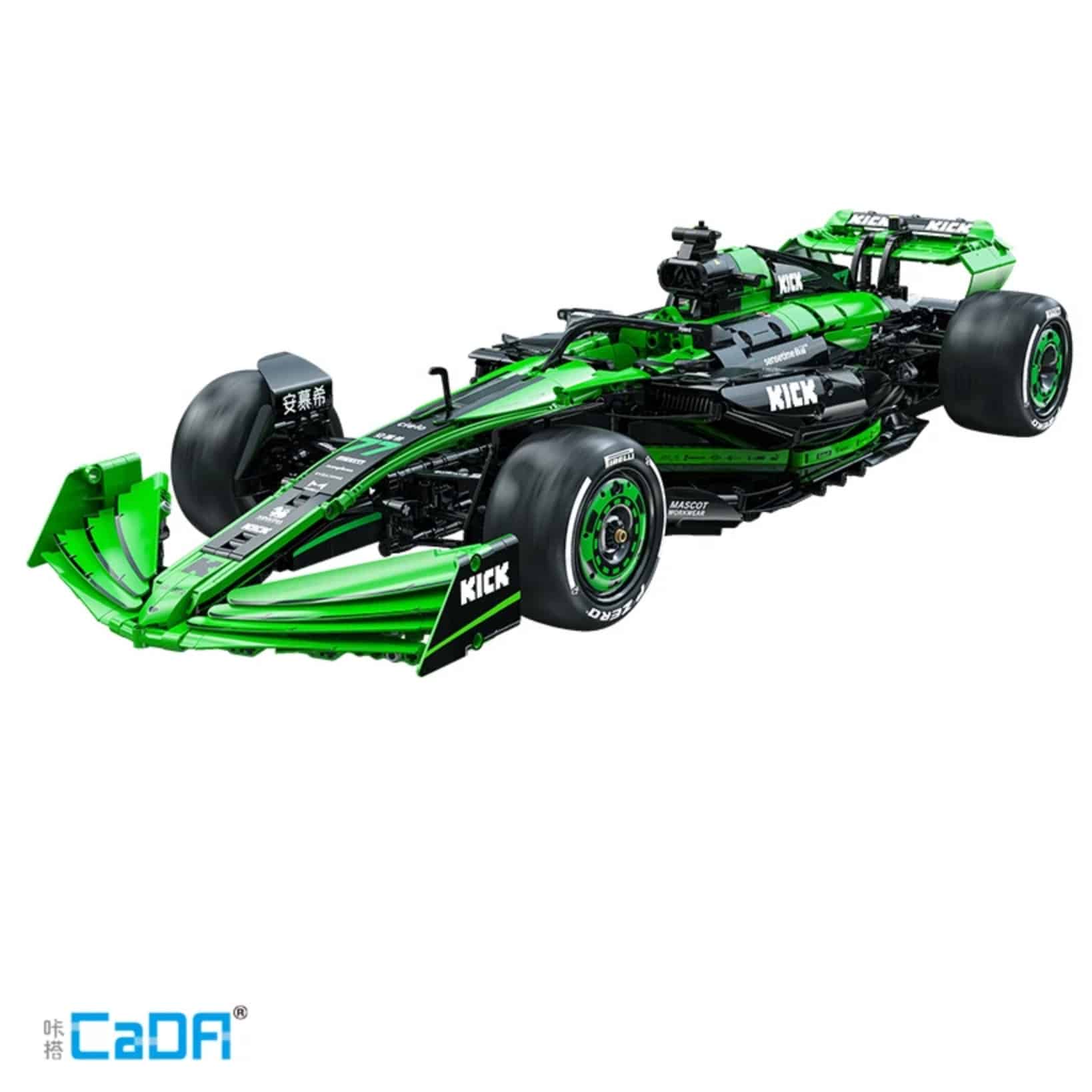 Thumbnail CaDA Sauber F1 Team Klemmbaustein 1:8 für 73,39€