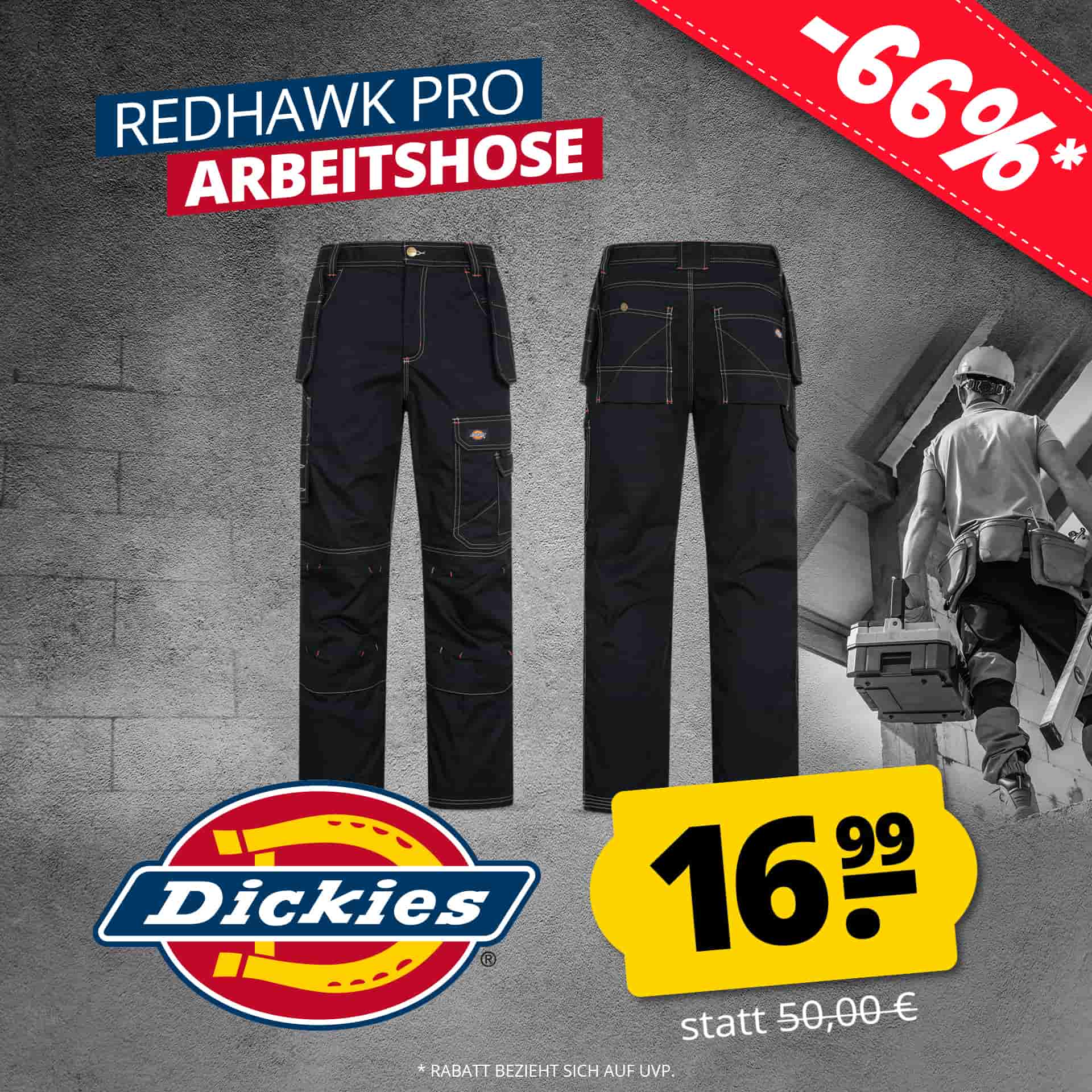 Thumbnail Dickies Redhawk Pro Herren Hose für 21,94€ 💪 Arbeitshose oder einfach für Freizeit
