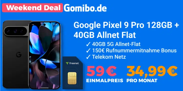 Google Pixel 9 Pro Handytarif