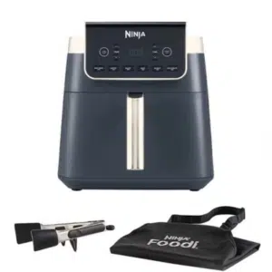 Thumbnail Limited Edition in dunkelblau! 🤯 Ninja Heißluftfritteuse MAX PRO 6,2L mit Max Crisp-Funktion für 89,99€ + GRATIS Ninja Schürze &amp; Silikonzange