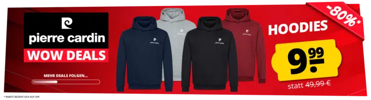 Pierre Cardin Sale bei SportSpar