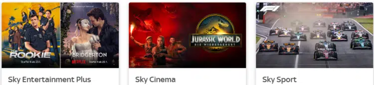 Sky Stream Bonus Deal Formel 1