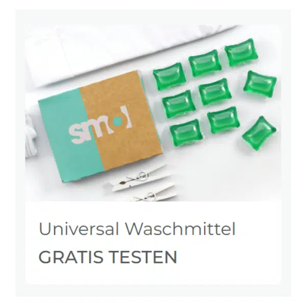 Thumbnail smol gratis testen: nachhaltige Waschmittel & Geschirrspültabs - nur 1€ Versand! 😊