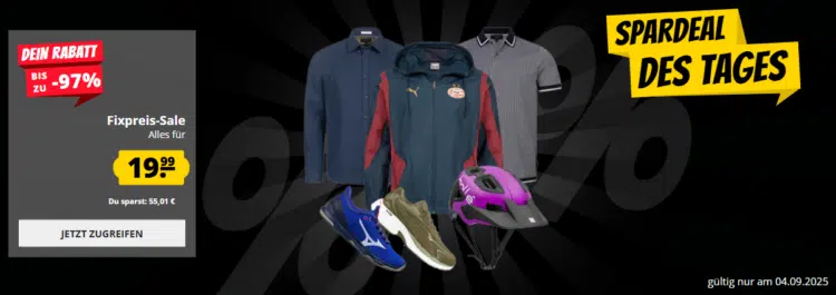 SportSpar Fixpreis-Sale