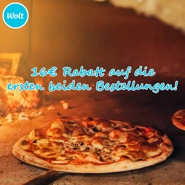 Thumbnail Wolt: 16€ Rabatt auf die ersten beiden Bestellungen (ab 1. September)