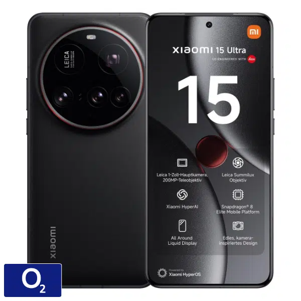 Thumbnail Eff. GRATIS + 171€ Ersparnis: Xiaomi 15 Ultra (512GB) für 1€ + 300GB 5G/LTE Allnet-Flat für 39,99€/Monat + GRATIS Xiaomi Ladegerät + 100€ Wechselbonus (o2 Mobile XL)