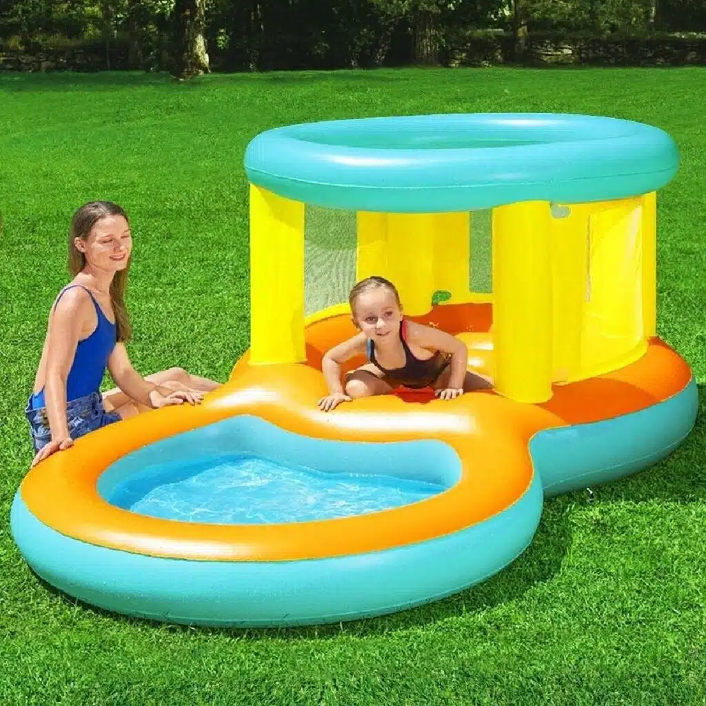 Thumbnail Bestway Planschbecken mit Hüpfburg für 18,89€ (statt 26€)
