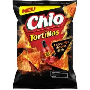 Chio Tortillas Extra Hot Sauce Chips gratis testen
