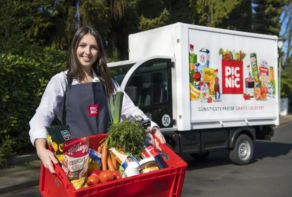 Picnic Online-Supermarkt 15€ Rabatt ab 40€ Bestellung durch Freunde werben Aktion