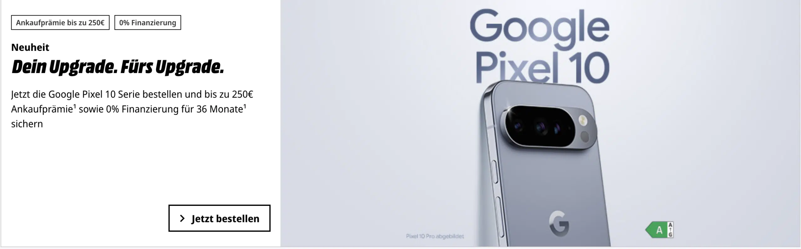 Google Pixel 10 (Pro/XL) bei SATURN