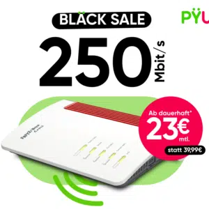 200€ Bonus für PYÜR 250Mbit/s Leitung