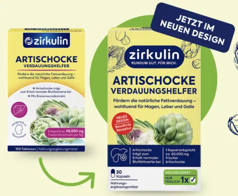 Zirkulin Artischocke Verdauungshelfer