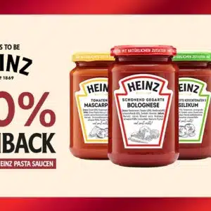 Heinz gratis testen: Heinz Pasta Saucen kostenlos probieren