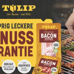 Tulip Bacon gratis testen Aktion!