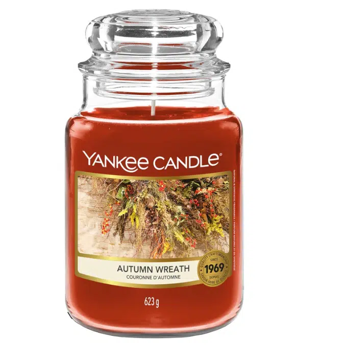 Thumbnail 🕯️Yankee Candle Duftkerze groß Autumn Wreath für 24,39€ (statt 34€)