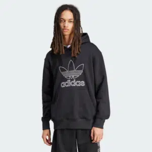 Thumbnail Adidas Adicolor Outline Trefoil Hoodie Black für 32€ (statt 54€)