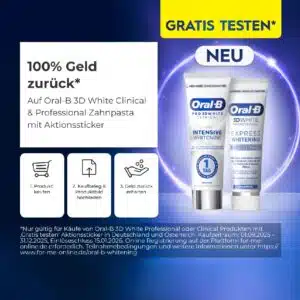 Oral-B gratis testen Aktion