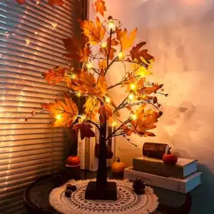 Thumbnail 🍁 ACAREY Herbstbaum-Lampe mit 24 LEDs für 18,69€