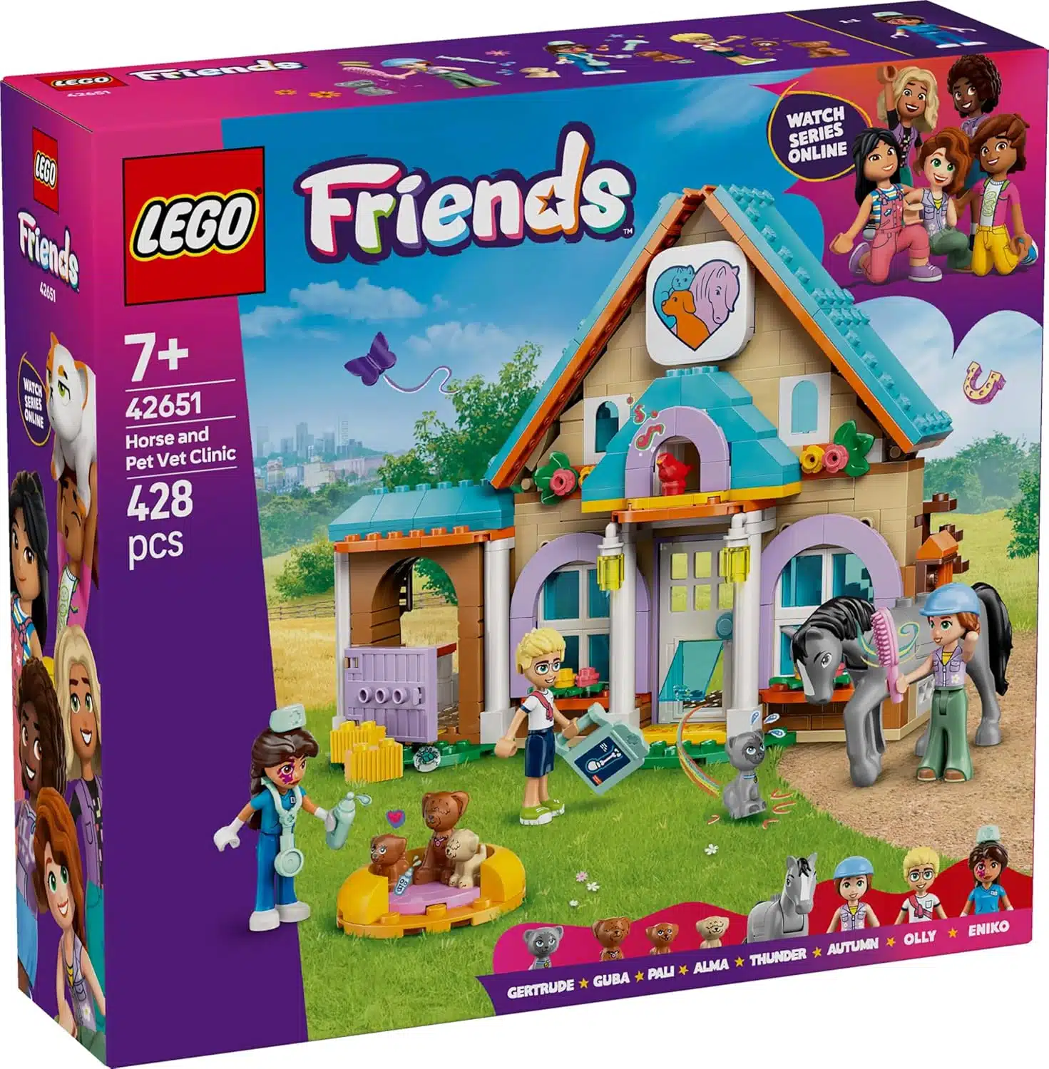 Thumbnail LEGO Friends - Tierarztpraxis für Pferde und Haustiere für 31,95€ (statt 39€)