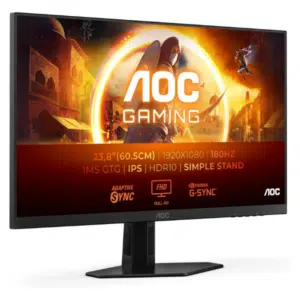 Thumbnail AOC Gaming 24G4XED 24 Zoll Monitor für nur 79€ - 180 Hz, 1 ms, FreeSync Premium: 60€ Ersparnis! 🖥️