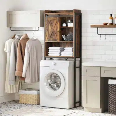 VASAGLE Toilettenregal mit Schrank