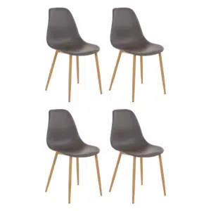 Thumbnail Preisfehler! 🪑 INOSIGN Schalenstuhl Miller 4 Stück für 97,25€ (statt 197€)