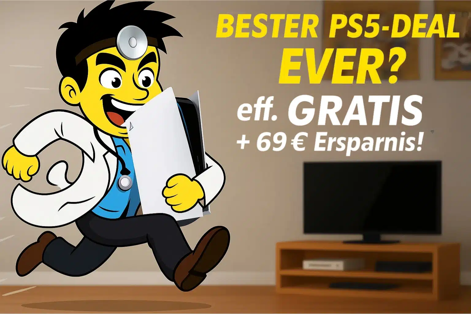 DealDoktor mit der PS5 beim besten PS5-Deal ever!?