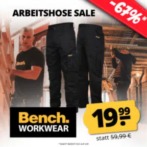 Thumbnail 👖Bench Workwear Toronto Herren Arbeitshose für 24,94€ inkl. Versand