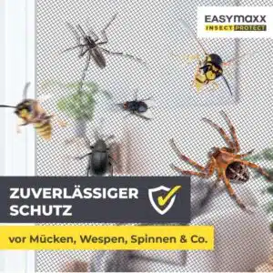 Thumbnail 🦟 🕷️ EASYmaxx Fliegengitter Magic Click für 10,82€ – magnetischer Insektenschutz vor dicken Kellerspinnen 😱