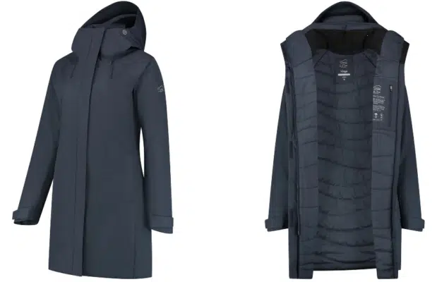 Damen-Parka Blue Loop Originals Virga Iso