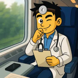 DealDoktor_im_Zug