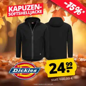 Thumbnail 🍁 Dickies Momentum Softshelljacke für 24,99€ bei SportSpar (zzgl. Versand)
