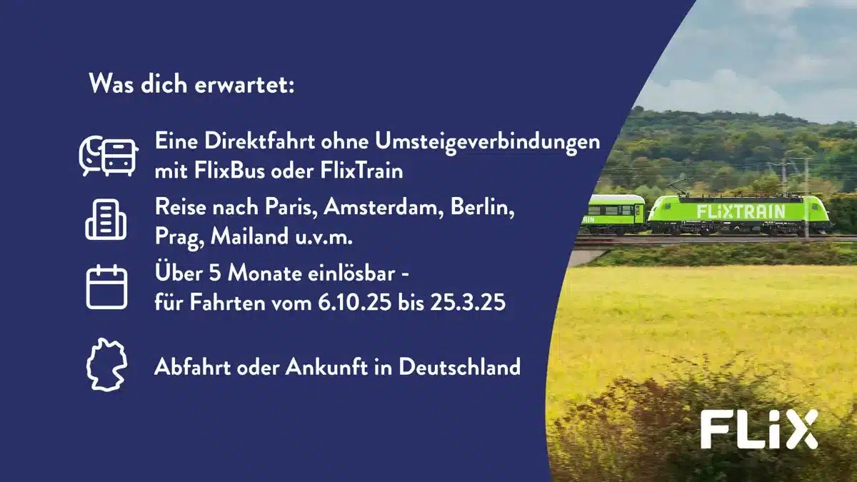 Erklärungen zu einem Gutschein von Flix und Aldi