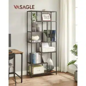 Thumbnail 📚 VASAGLE Bücherregal 180 cm für 53,99€ (statt 74€)