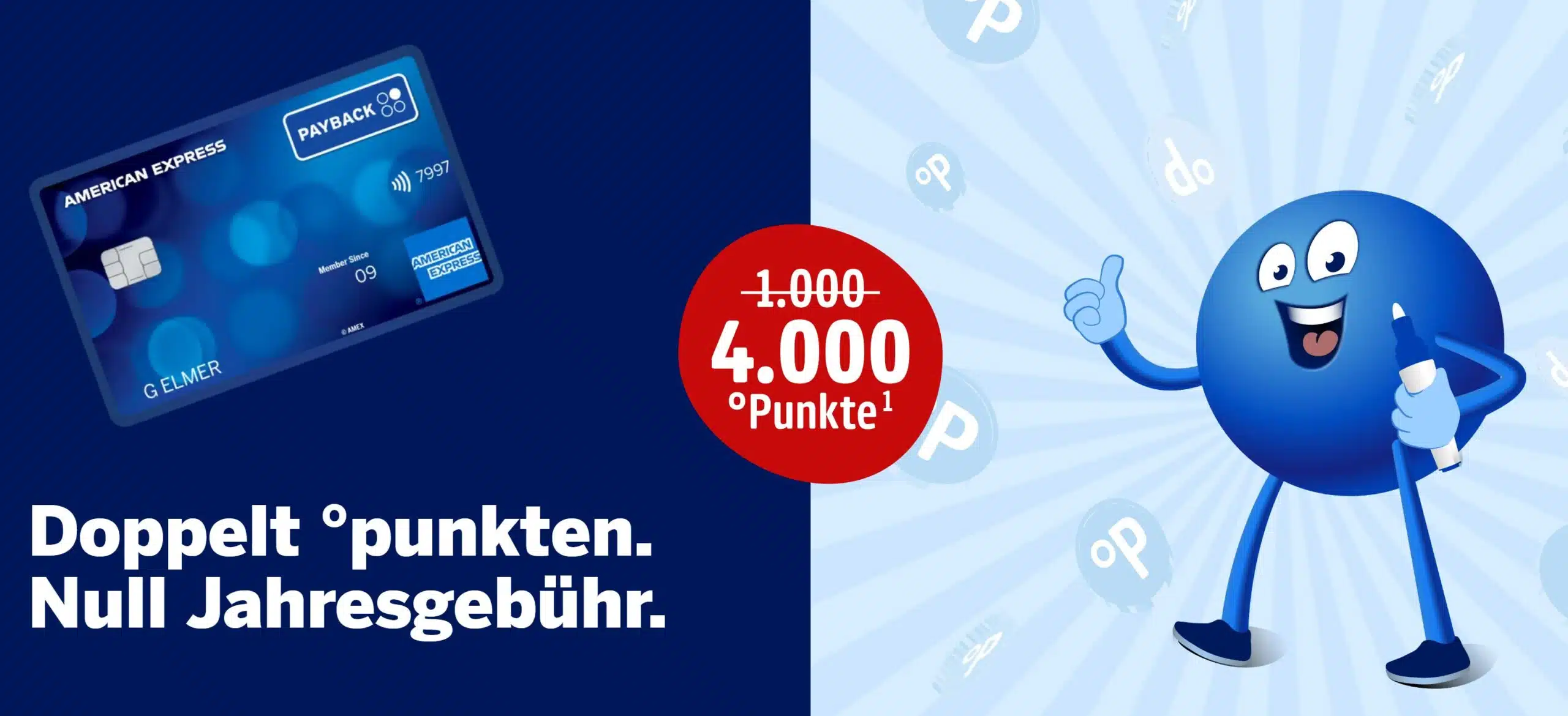 Payback American Express mit 4.000 Punkten
