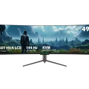 Thumbnail Monster-Monitor: Titan Army C49SHC mit 49 Zoll und 144 Hz
