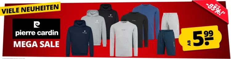 Pierre Cardin Sale bei SportSpar