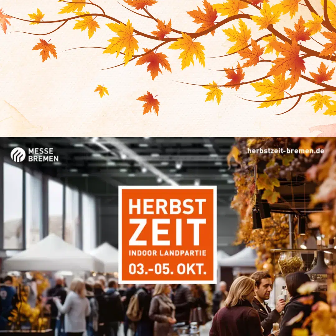 Thumbnail 🍂 HerbstZeit - die Indoor-Landpartie 2 Tageskarten für 11,49€ (statt 24€) - 3. bis 5. Oktober