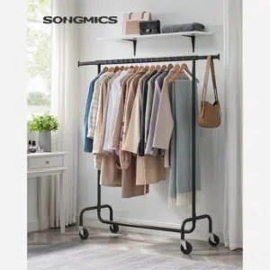 SONGMICS Kleiderständer auf Rollen