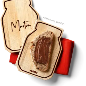 Nutella Frühstücksbrettchen gratis Aktion